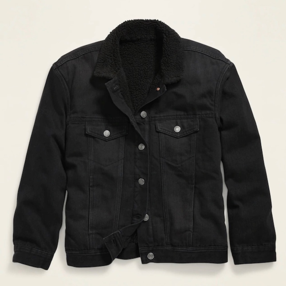 Sherpa Lined Denim Jacket